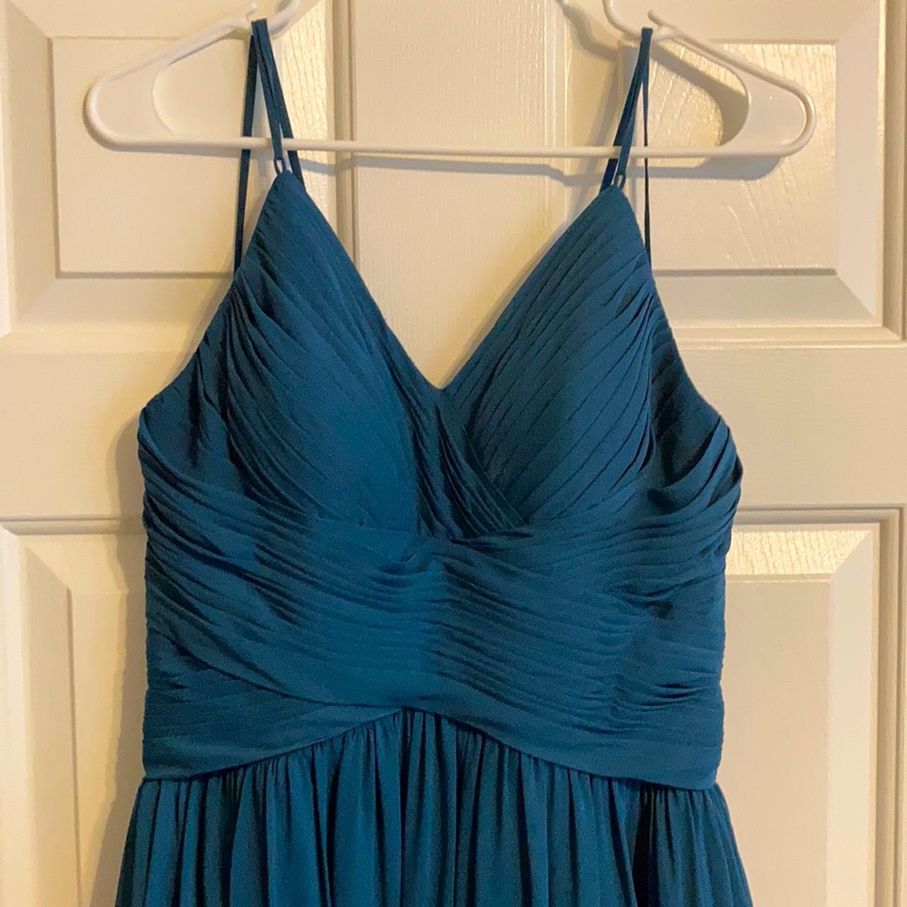 JJ’s House floor length dress with open back